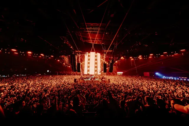 The crowd at FCKNYE Festival, photo by Tom Jacomelli
